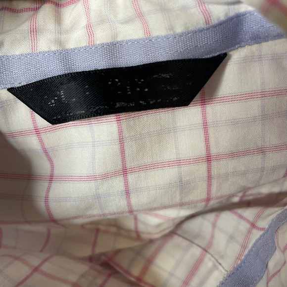 ArcTeryx Womens Plaid Long Sleeve Button Up Shirt White Pink Blue Size Small - Picture 2 of 9